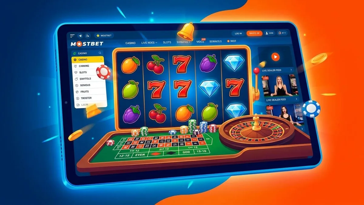 Gry kasynowe Mostbet
